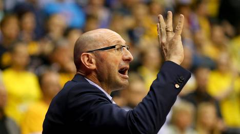 Mladen Drijencic von den EWE Baskets Oldenburg führte das Team National als Trainer an