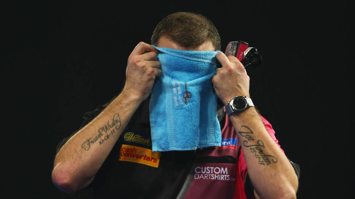 Wo ist Wes Newton? "The Warrior" versteckt sich, denn er wirft im Schnitt nur 78 Punkte - das ist eigentlich nicht WM-würdig, reicht aber für die 2. Runde