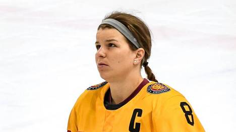 Julia Zorn ist Kapitänin der deutschen Eishockey-Nationalmannschaft