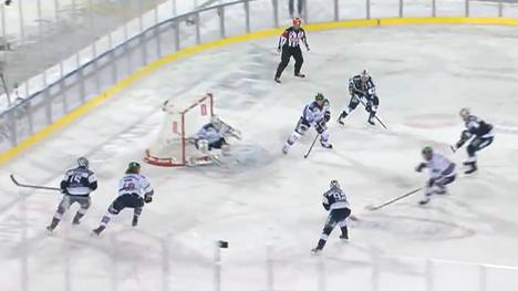Die Highlights der Eishockey-Partie Dresdner Eislöwen - Eisbären Berlin aus der DEL im Video.