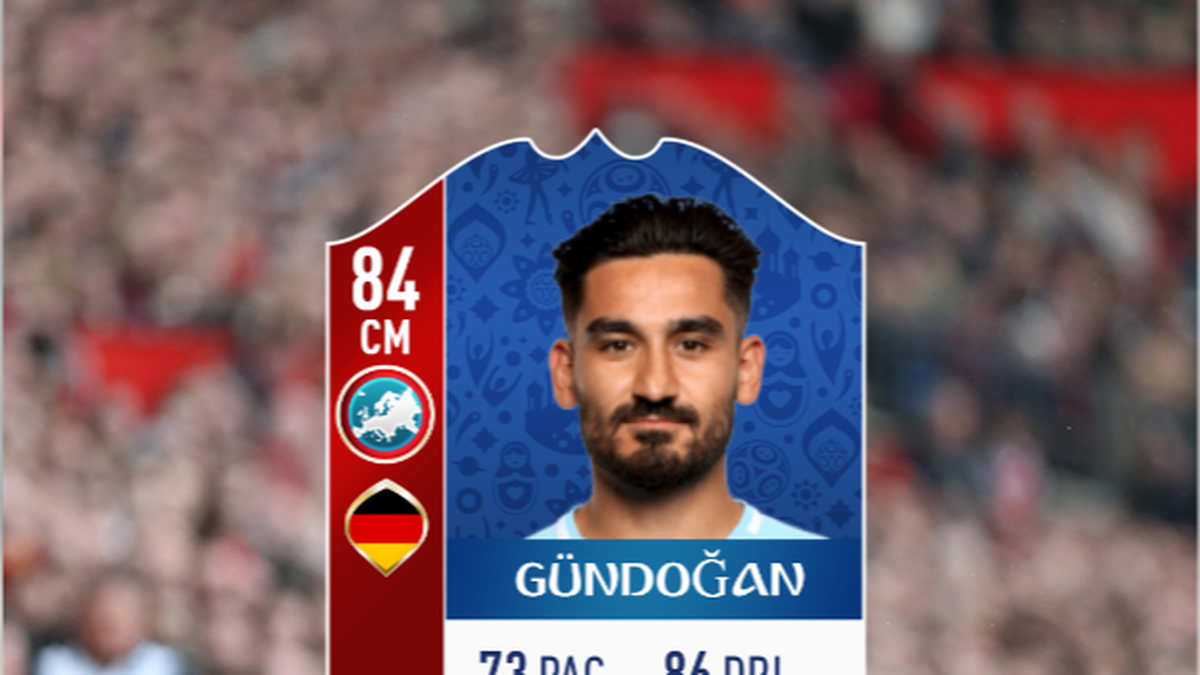 İlkay Gündoğan (Manchester City) - Gesamtstärke 84