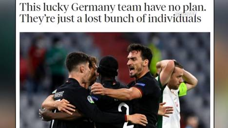Mit Mühe und Not kämpft sich Deutschland ins Achtelfinale. In England sieht man dem Duell gegen Deutschland selbstbewusst entgegen. 