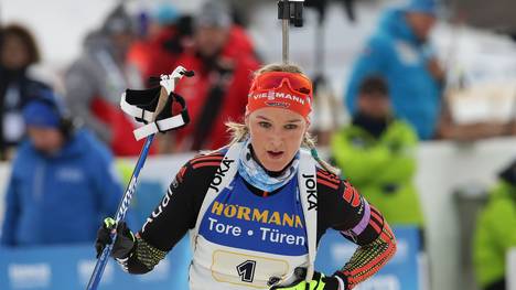 Denise Herrmann wird im Einzelrennen in Östersund starten