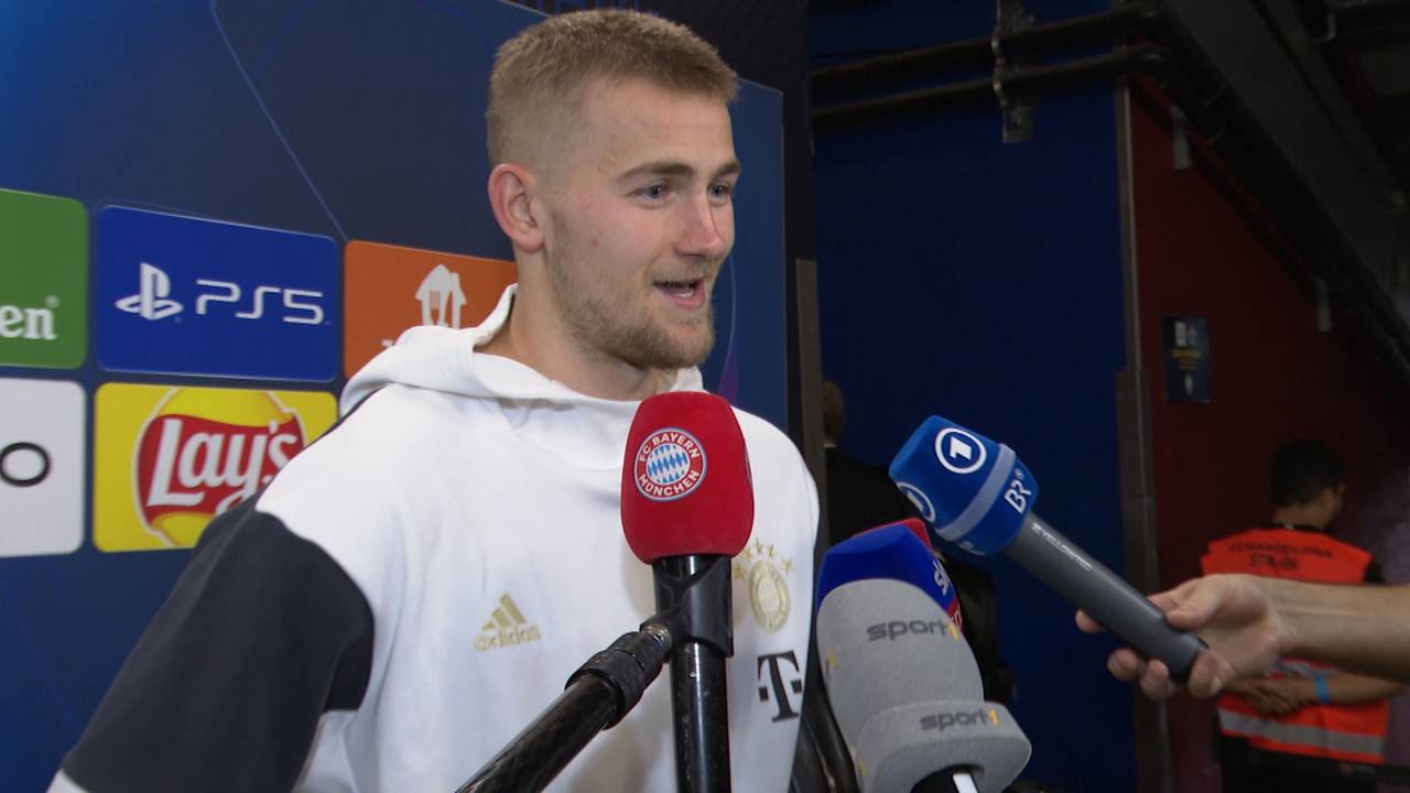 Matthijs de Ligt über den Sieg von Bayern München und Duell mit Lewandowski