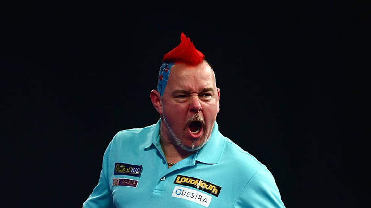 Auch türkis kann der Schotte tragen