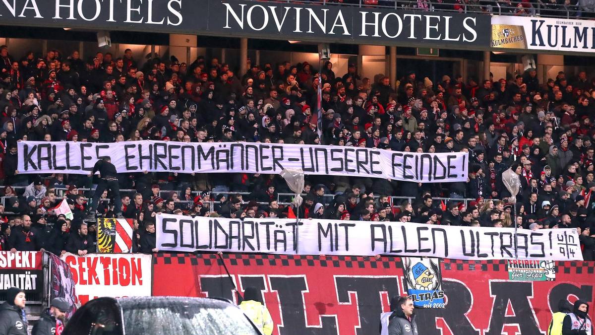 Ultras des 1. FC Nürnberg attackieren Karl-Heinz Rummenigge