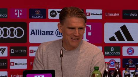 Christoph Freund, Sportdirektor des FC Bayern, erklärt die Hintergründe zum Abgang von Raphael Guerreiro. Außerdem spricht er über die Gerüchte um Christian Kofane.