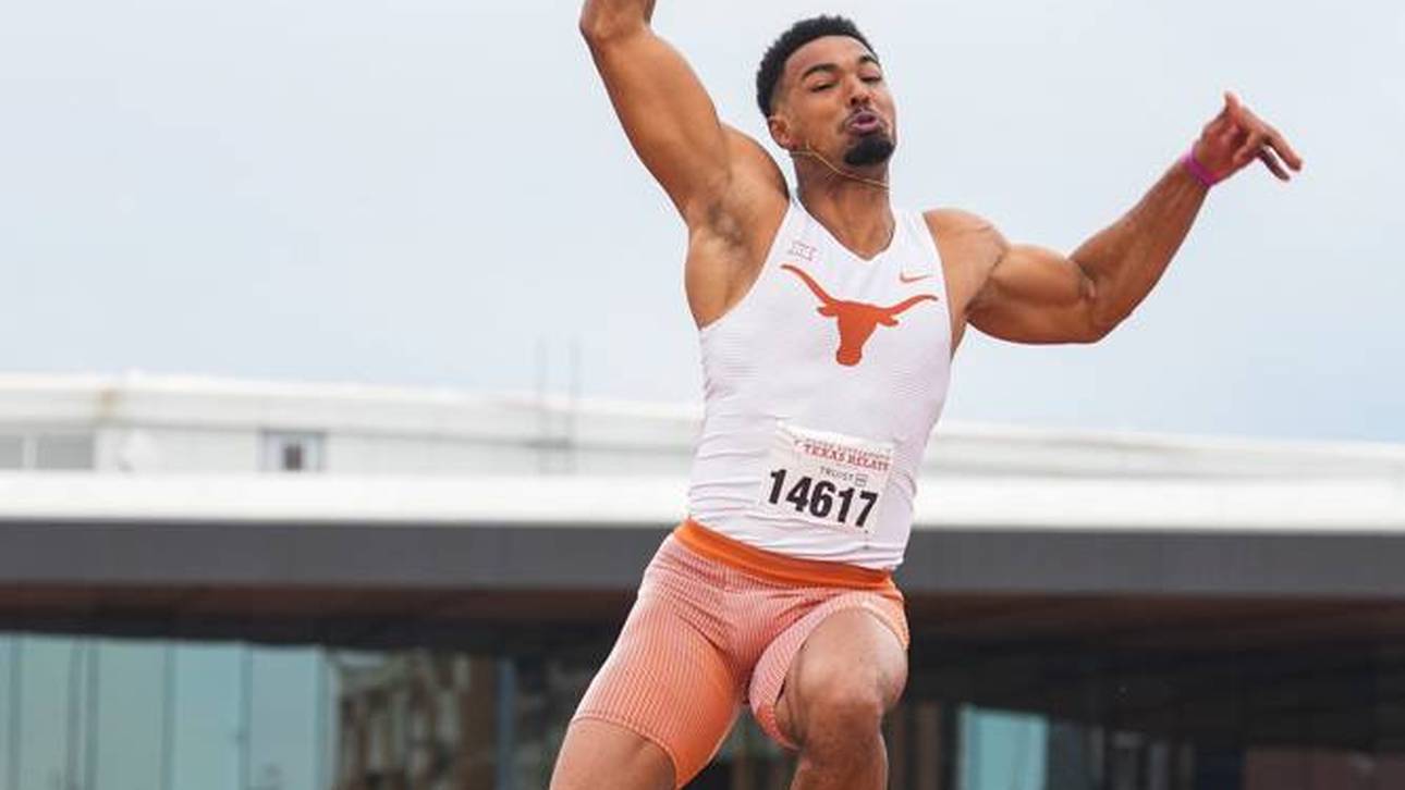 Leo Neugebauer liegt nach dem ersten Tag in Austin auf Rekordkurs