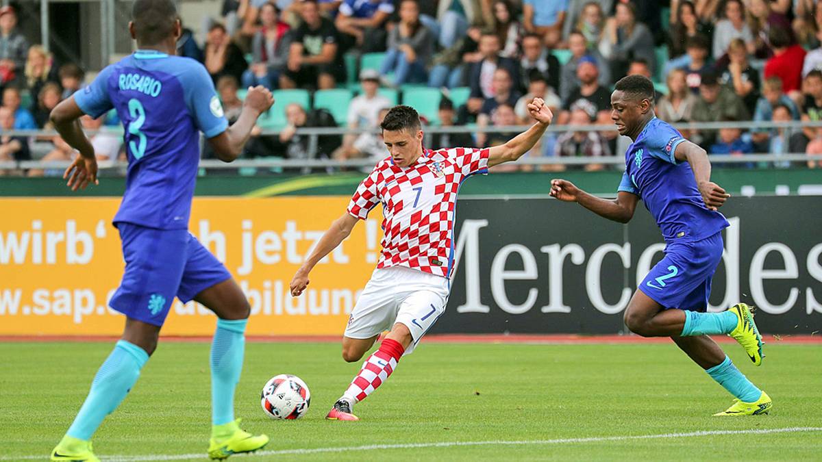 Josip Brekalo für Kroatien bei der U19-EM