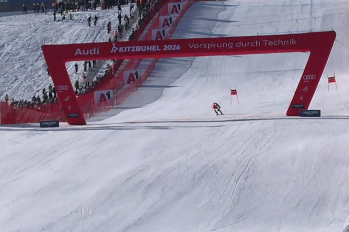 Thriller auf der Streif - Deutscher im Pech