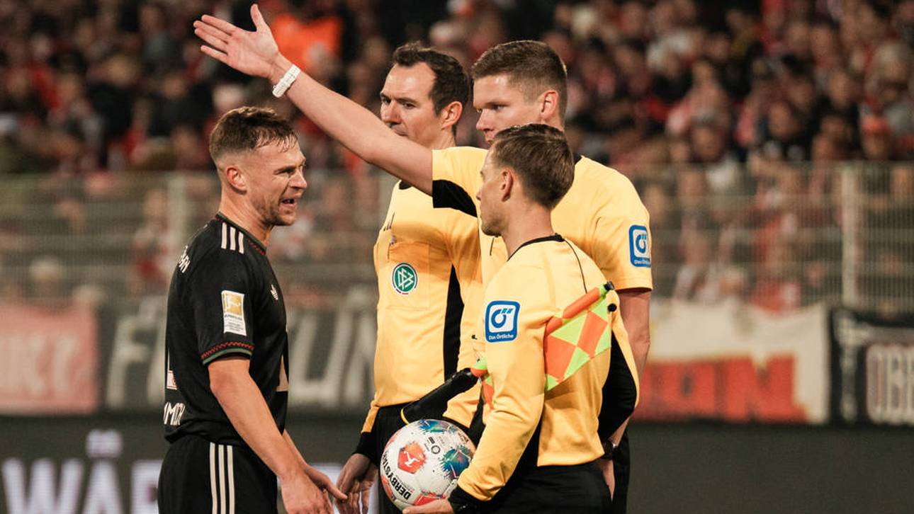 Frust-Auftritt von Kimmich