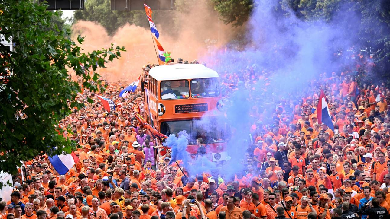Oranje-Party vorbei: „Fans haben die EM orange gefärbt“