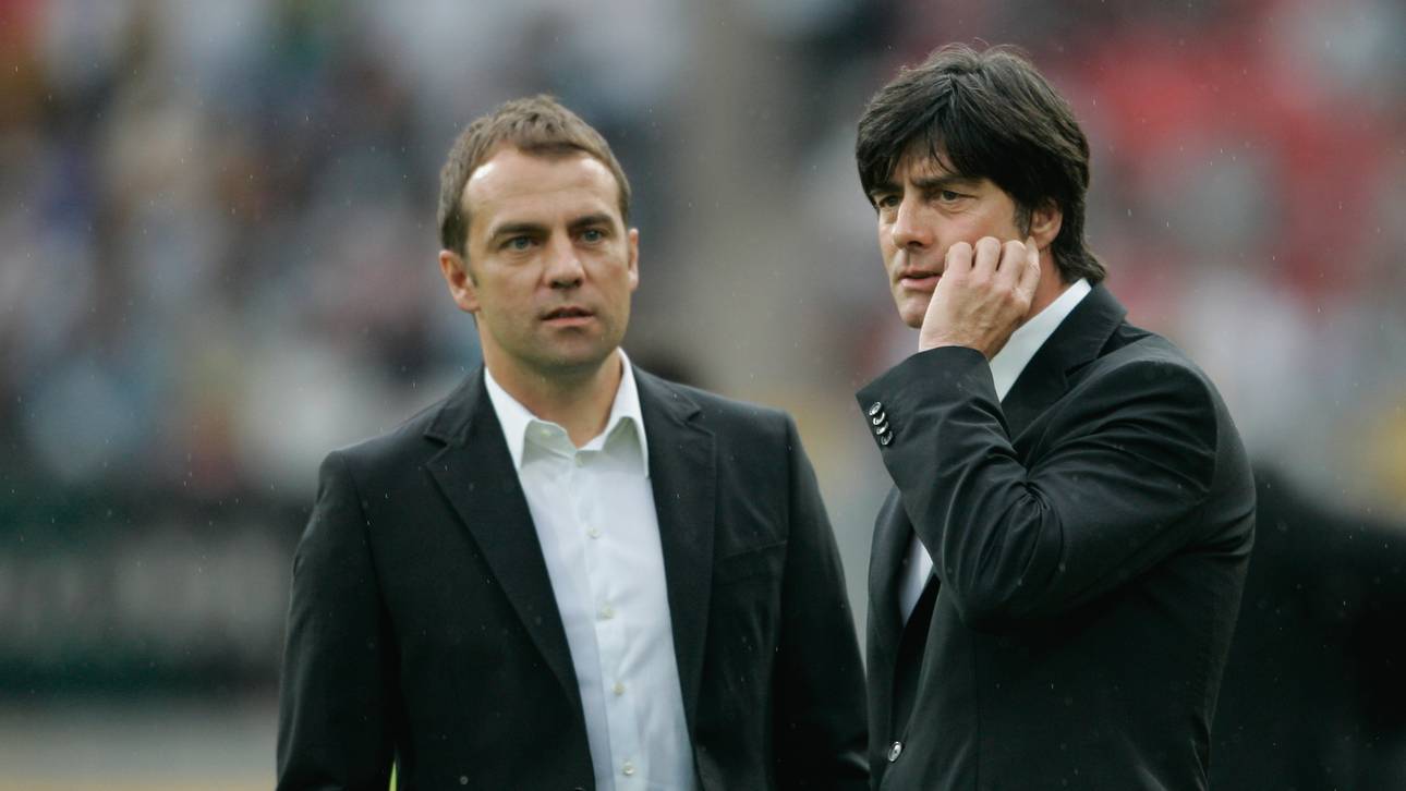 Hansi Flick war von 2006 bis 2014 Co-Trainer von Joachim Löw bei der Nationalmannschaft