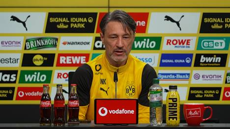 BVB-Trainer Niko Kovac spricht auf der Pressekonferenz vor dem Duell gegen Ex-Verein Eintracht Frankfurt auch über deren Krise - und erklärt, er habe "Informationen".