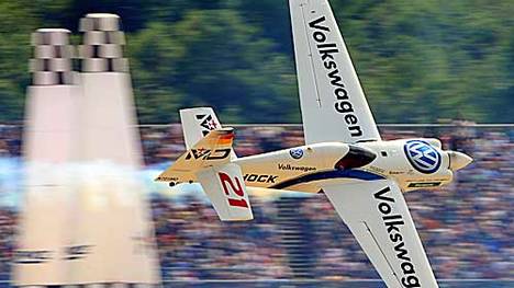 Matthias Dolderer startet seit 2009 beim Air Race
