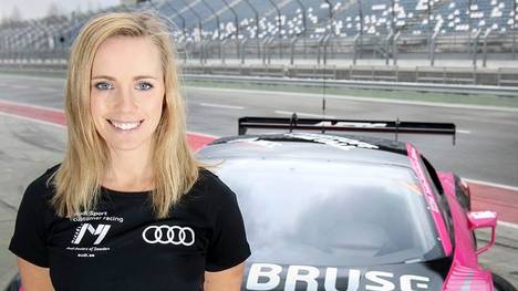Die 23-jährige Schwedin Mikaela Ahlin-Kottulinsky verstärkt das Aust- Motorsport-Team