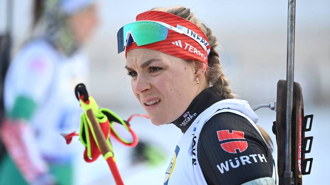 WM-Aus für deutschen Biathlon-Star