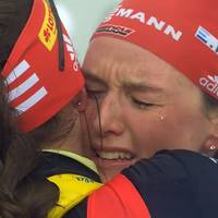 Denise Herrmann-Wick hat mit einem guten letzten Rennen ihrer Karriere emotional beendet. Mit etwas Glück wäre sogar noch ein großes Happy End drin gewesen.  