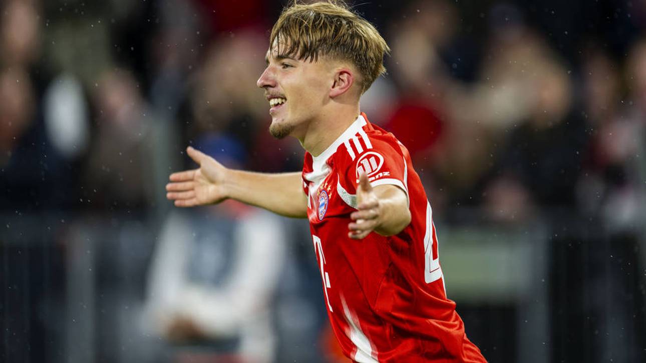 Lennart Karl zeigt sich von dem Druck, den er als Bayern-Juwel erfährt, wenig beeindruckt