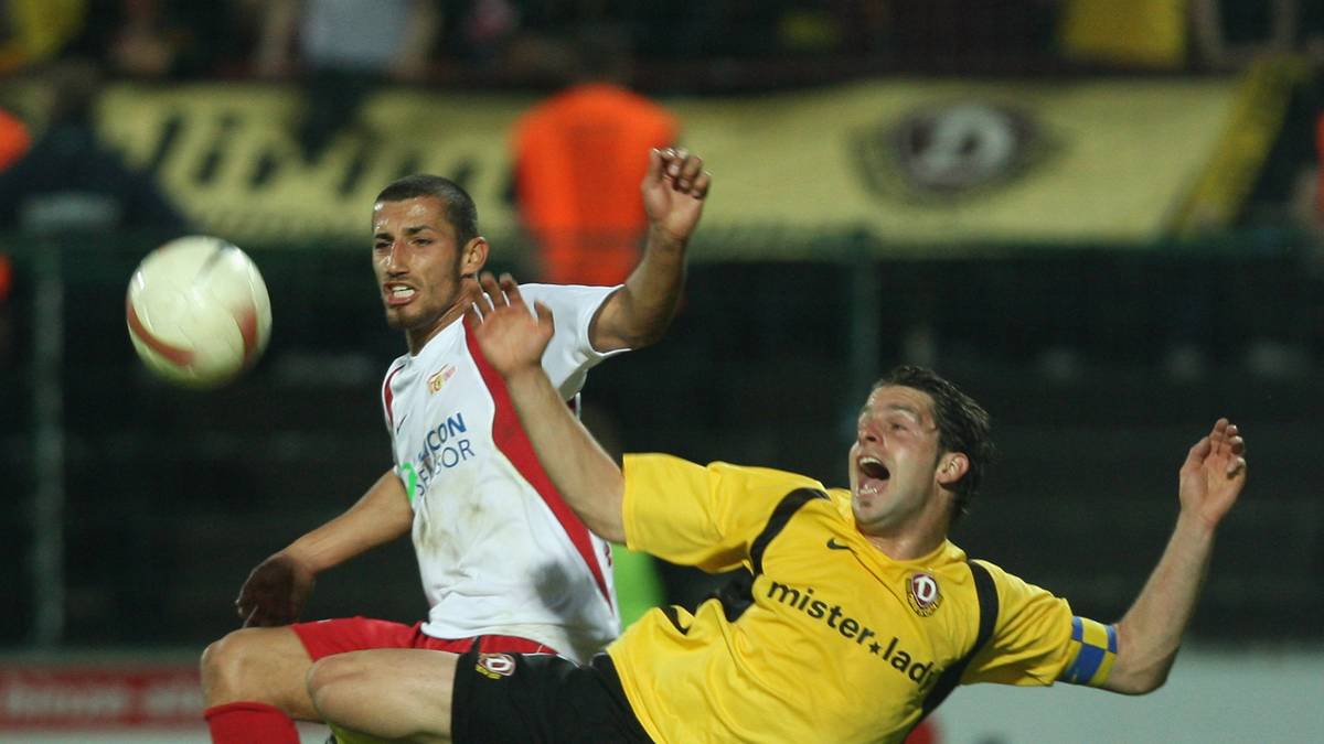 Rekordtorjäger Karim Benyamina (l.) kommt auf 62 Treffer