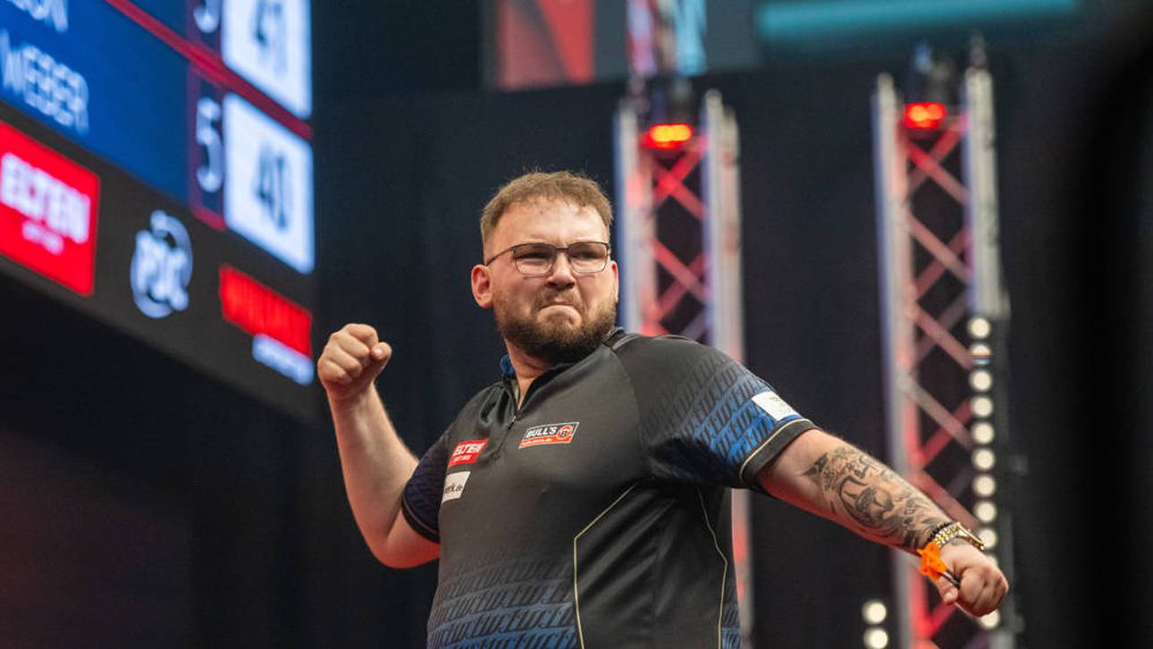 Dicke deutsche Darts-Überraschung