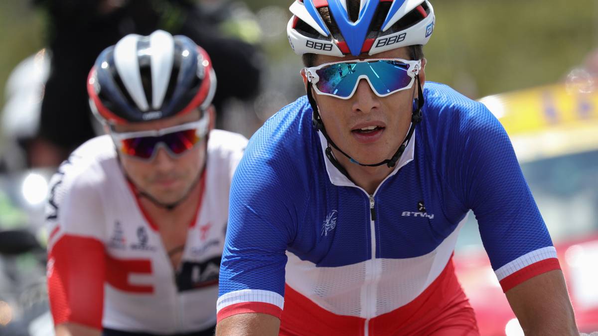 Oder für eine lange Flucht. Der französische Meister Arthur Vichot (r.) und Leigh Howard versuchen es früh auf eigene Faust