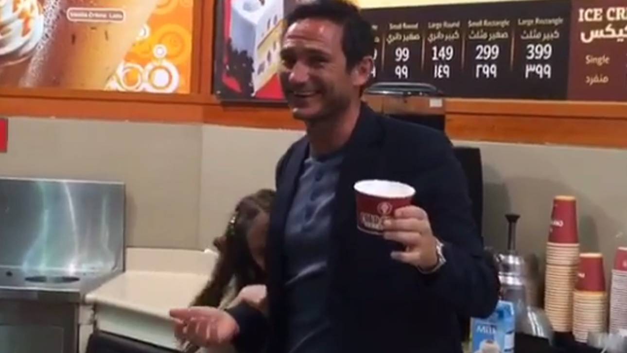 Daddy Cool: Lampard fängt Eiskugel