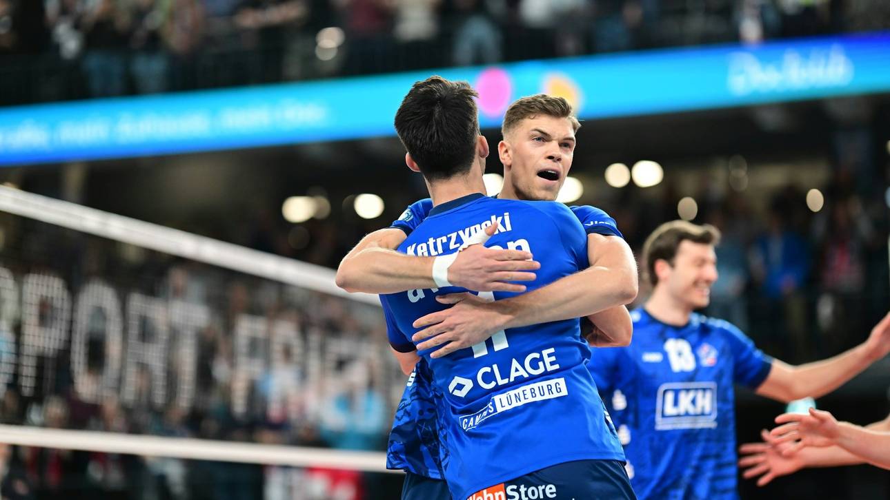 Lüneburgs Volleyballer im Halbfinale gegen Berlin