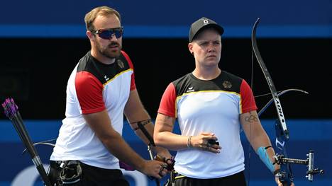 Medaille im Mixed für Michelle Kroppen und Florian Unruh