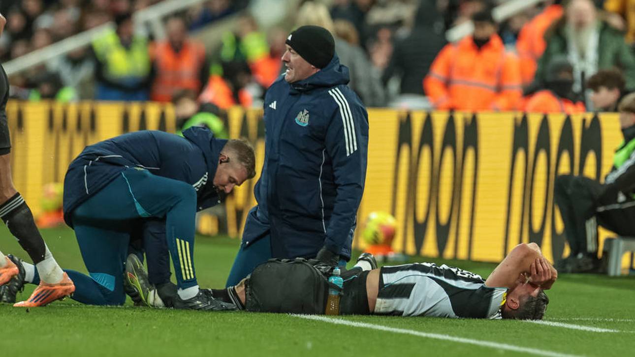 Fabian Schär verletzte sich offenbar schwer