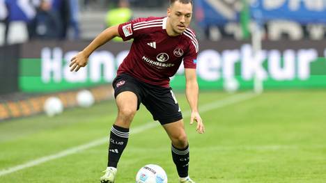 Julian Justvan spielt für den 1. FC Nürnberg