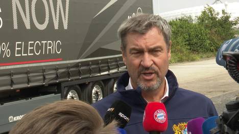 Bayerns Ministerpräsident Markus Söder zieht ein bitteres Fazit zur vergangenen Saison des FC Bayern - ist sich aber sicher, dass es mit neuem Trainer und neuen Spielern wieder ganz nach oben geht.