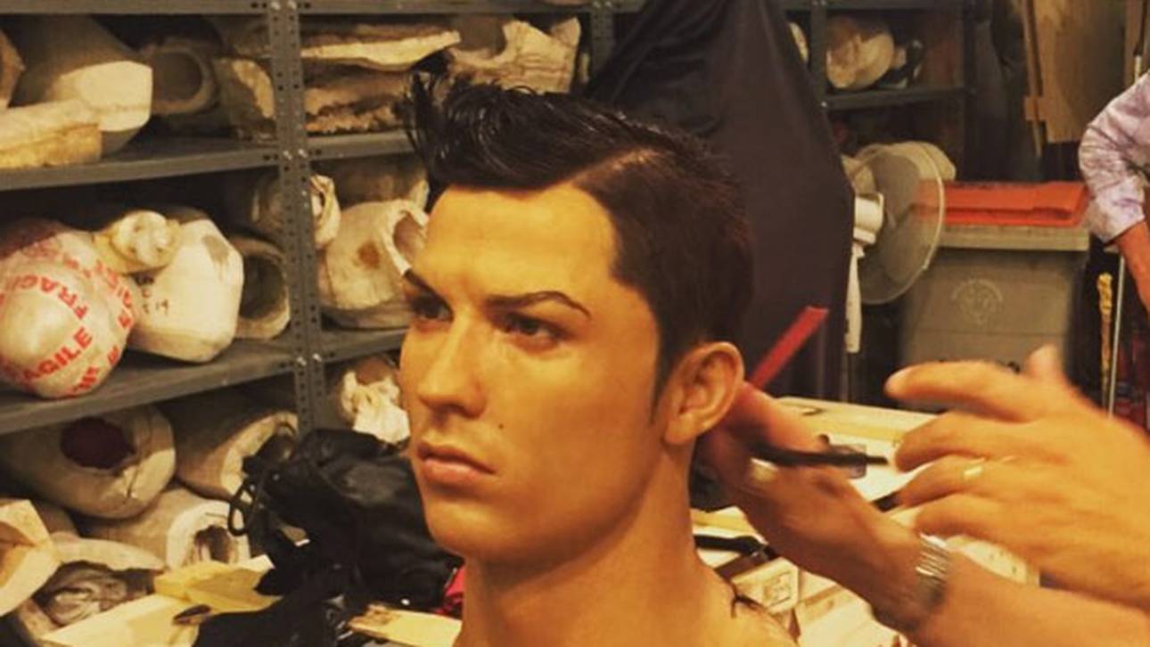 Ronaldo lässt Wachsfigur designen
