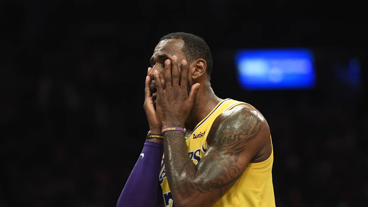 Peinliche Pleite für LeBrons Lakers