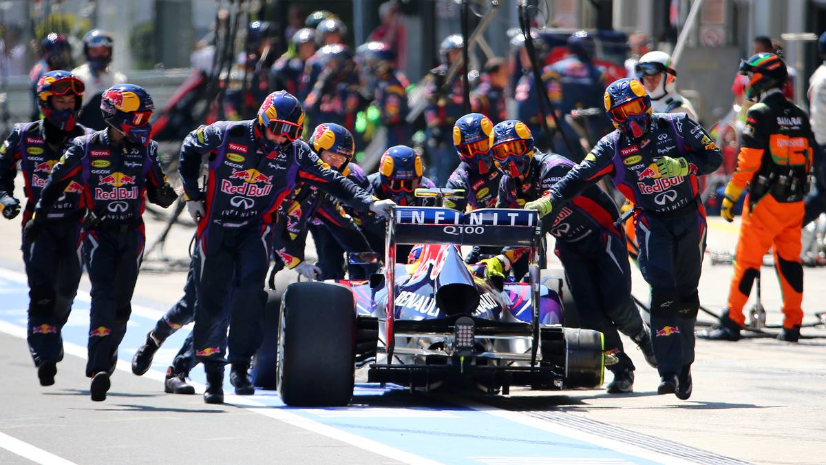 Das Rad hatte sich gelöst, als der Australier nach seinem Stop wieder angefahren war