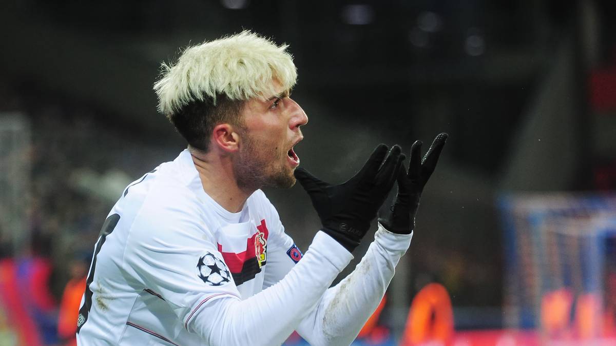 Ein weiterer Blondie: Kevin Kampl von Bayer Leverkusen
