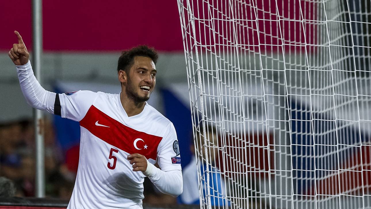 Calhanoglu schießt Türkei auf EM-Kurs