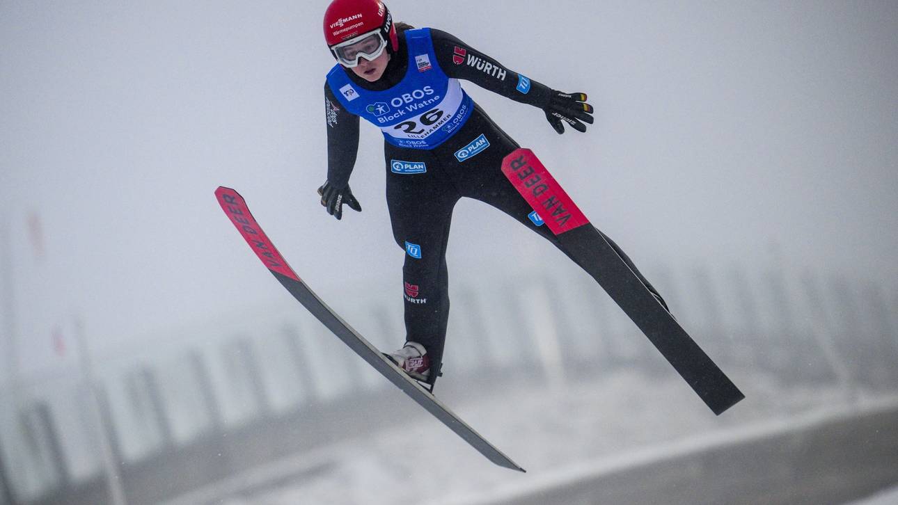 Kombiniererin Gerboth starke Fünfte in Lillehammer