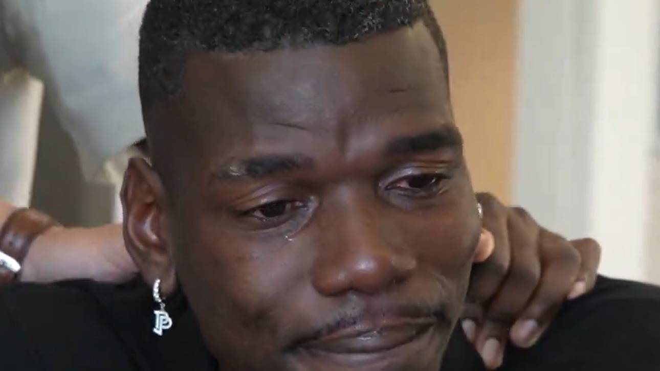 Pogba von Emotionen überwältigt