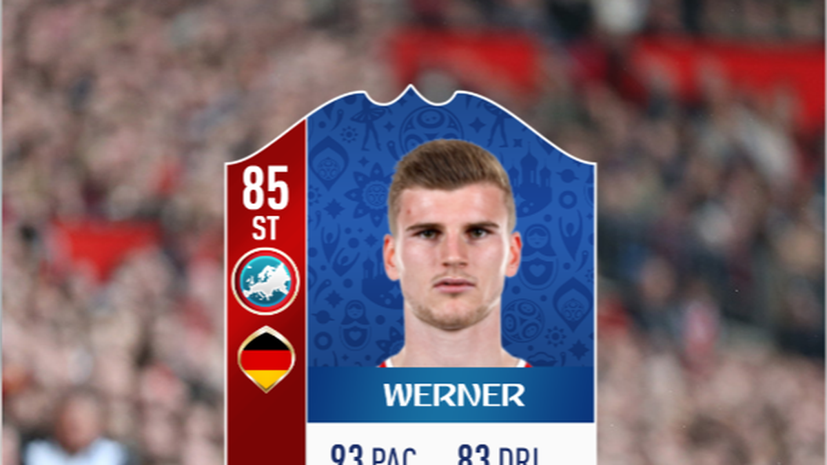 Timo Werner (RB Leipzig) - Gesamtstärke 85