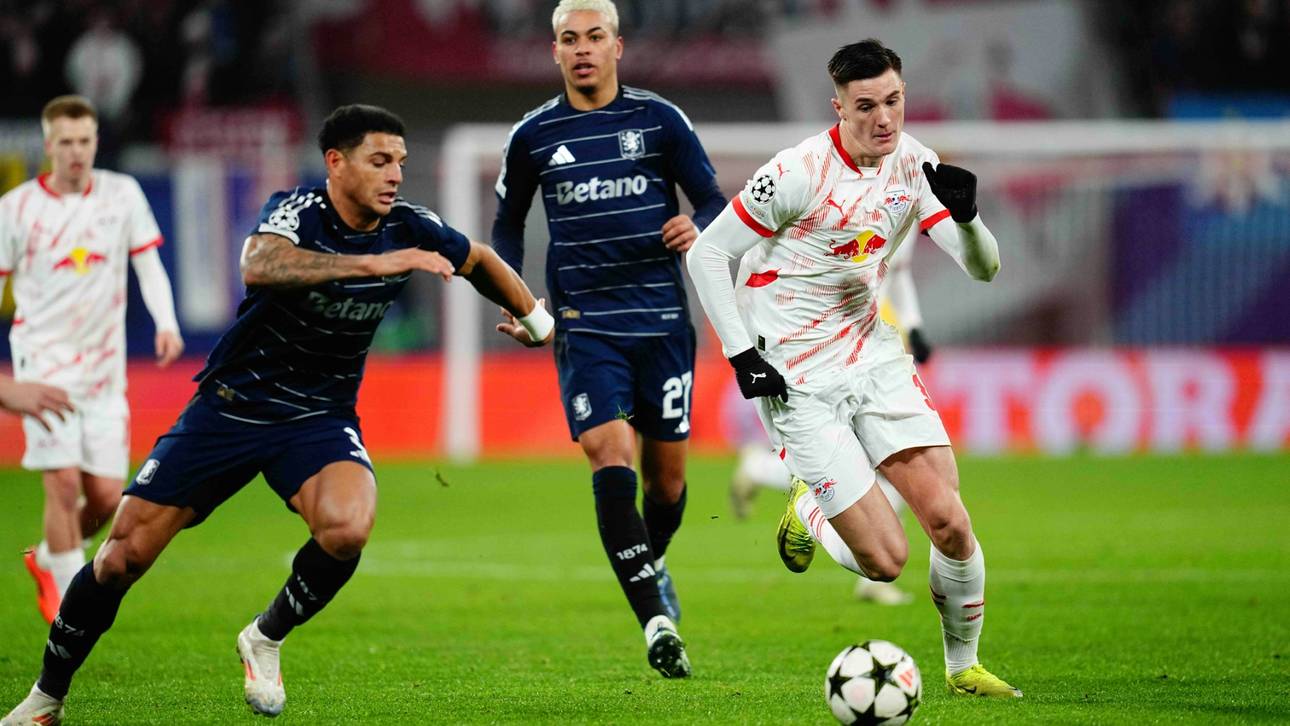 Niederlage gegen Villa: Leipzig-Aus in der Champions League
