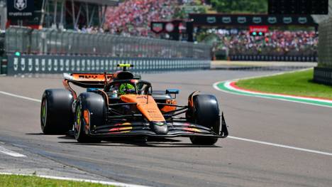 Diesmal nicht zu schlagen: Lando Norris im McLaren