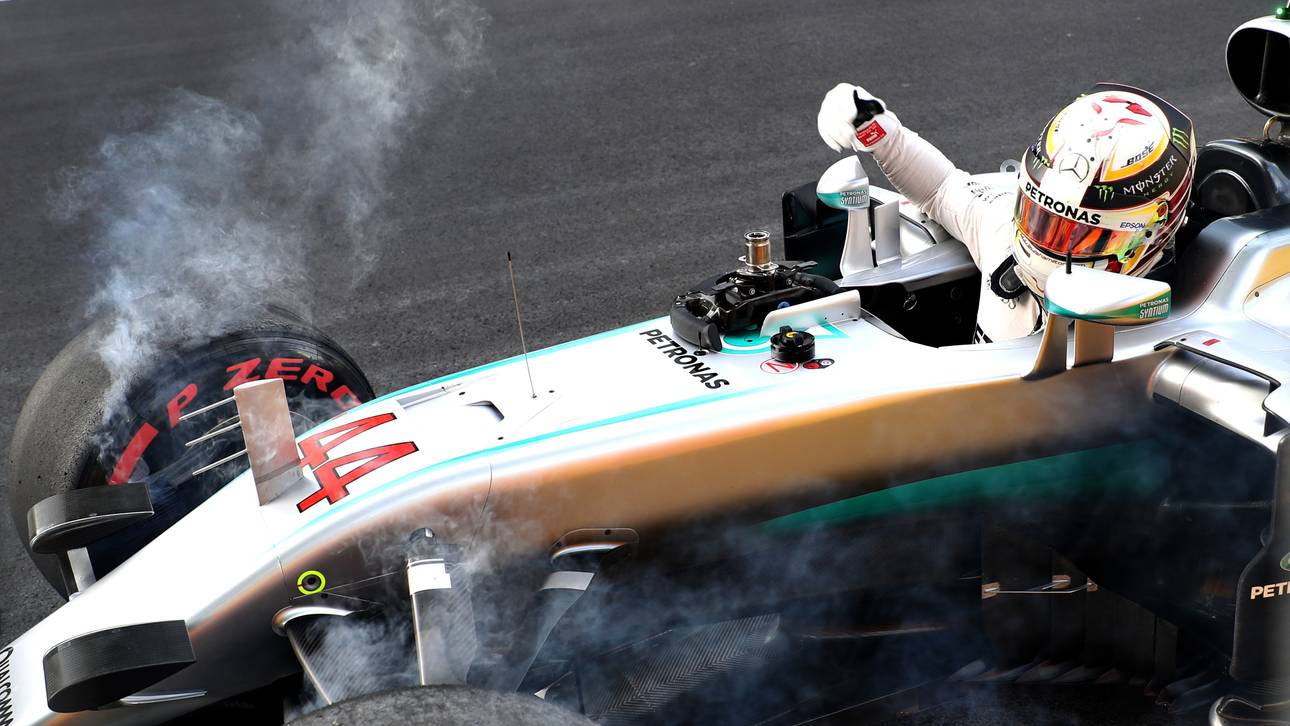 Hamilton crasht – Pole für Rosberg
