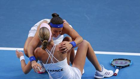 Caroline Garcia und Kristina Mladenovic haben im Fed-Cup-Finale den entscheidenden Punkt erzielt
