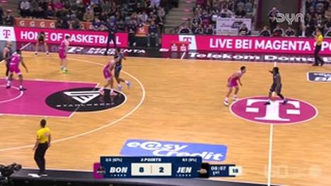 Spiel Highlights zu Telekom Baskets Bonn - Science City Jena