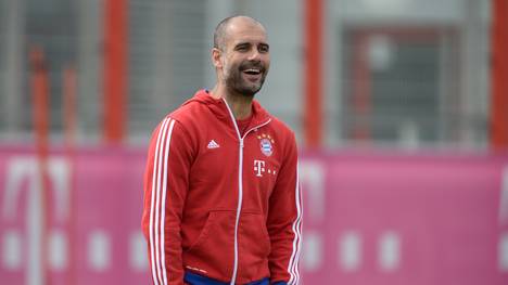 Pep Guardiola ist Trainer vom FC Bayern