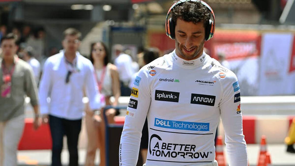 Daniel Ricciardo steht bei McLaren unter Druck
