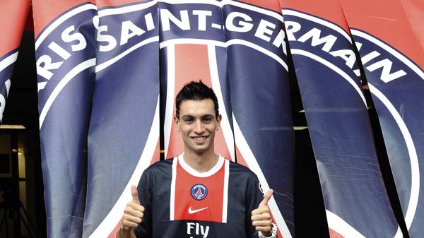 Paris Saint-Germain's newly recruited Ar