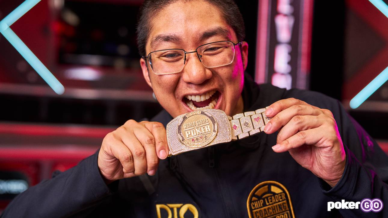 Der neue Main Event Champion Jonathan Tamayo