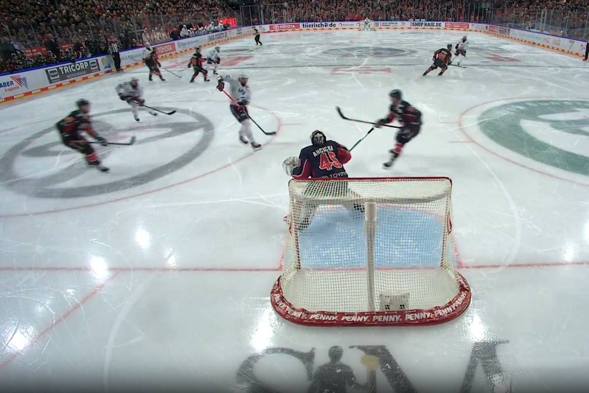 Kölner Haie - Adler Mannheim: Tore und Highlights | PENNY DEL